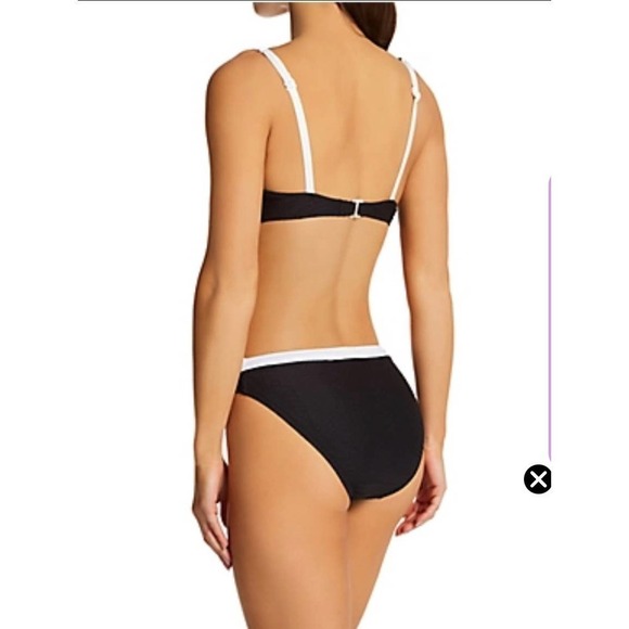 Sanctuary Snake Bite Mod Square Neck Monokini Swimsuit XL Black white - Picture 2 of 12